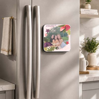 Personalized Friendship Gift for Besties Musical Fridge Magnet for Refrigerator Gift for Favourite Person Playing Song Magnet Birthday Memory Gift for Friends